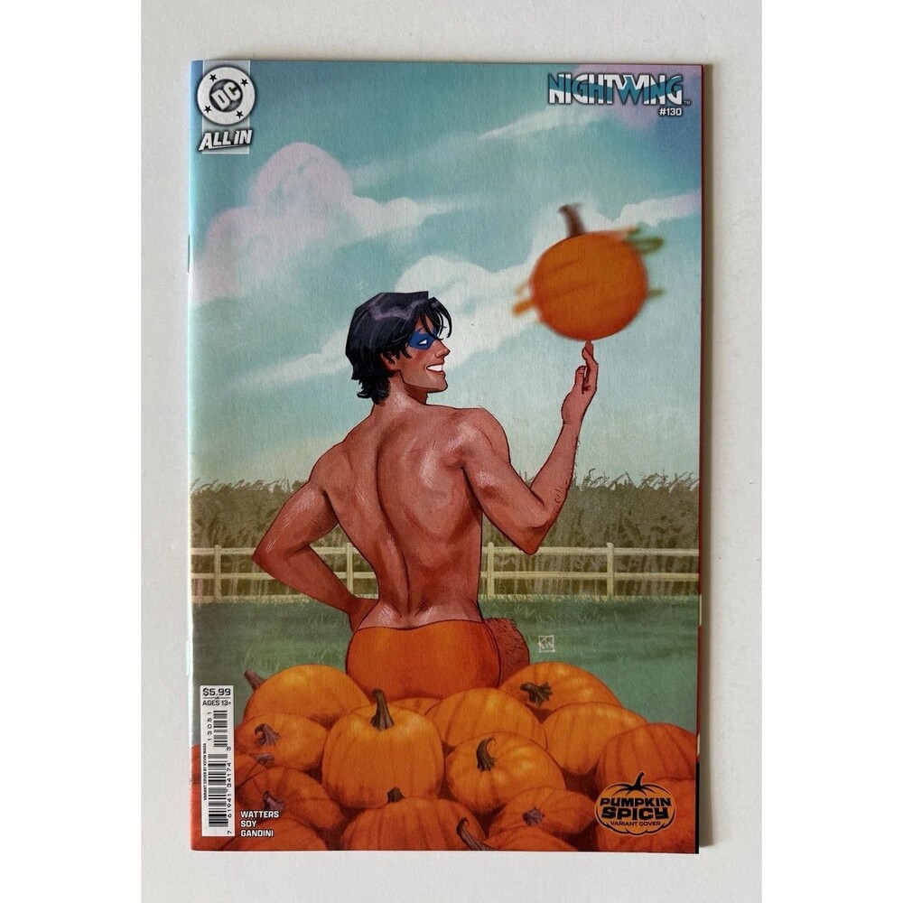 Nightwing #130 Kevin Wada Pumpkin Spicy Variant cvr D 2025 Watters Dexter Soy NM